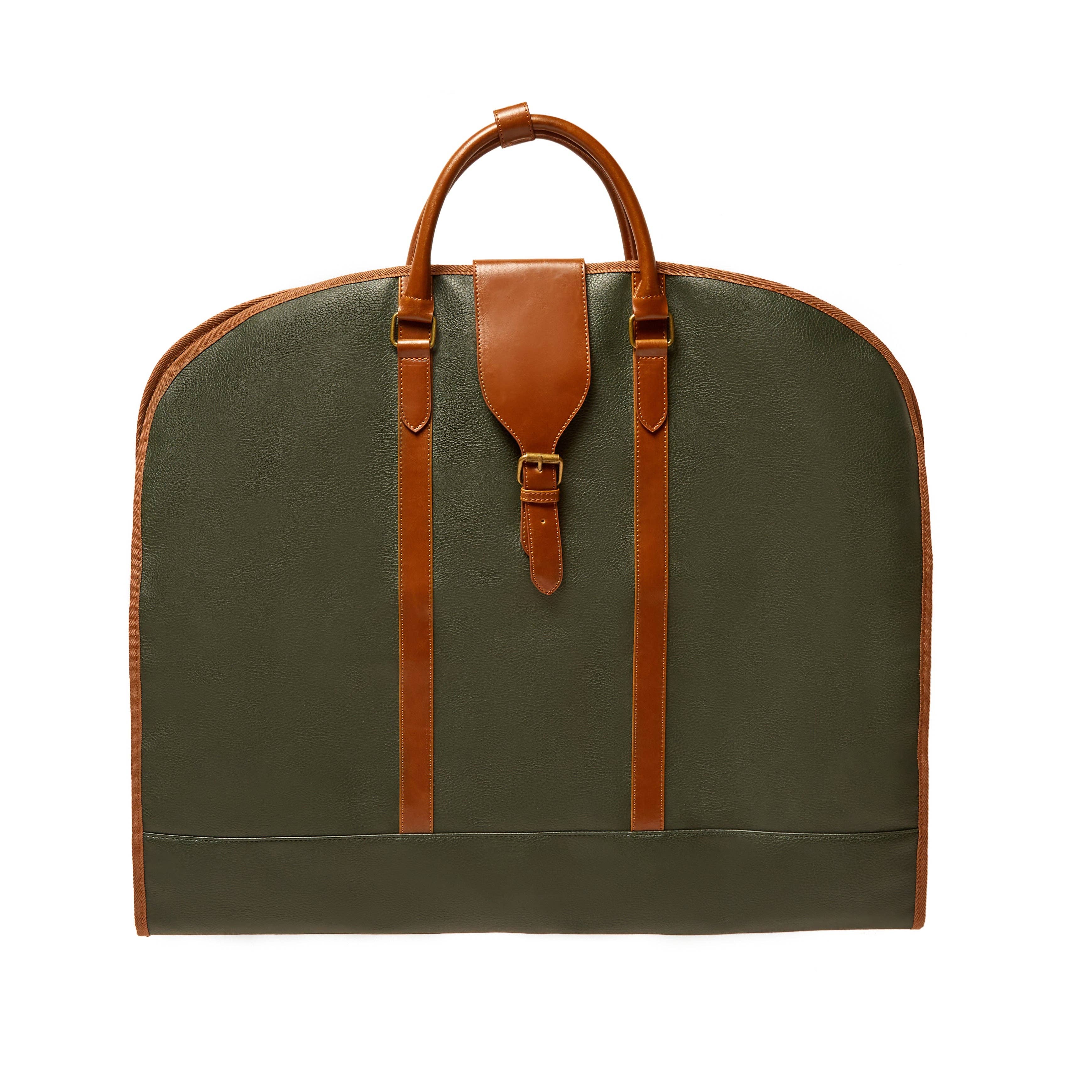 The Oxford Garment Bag: Chocolate Brown-3323