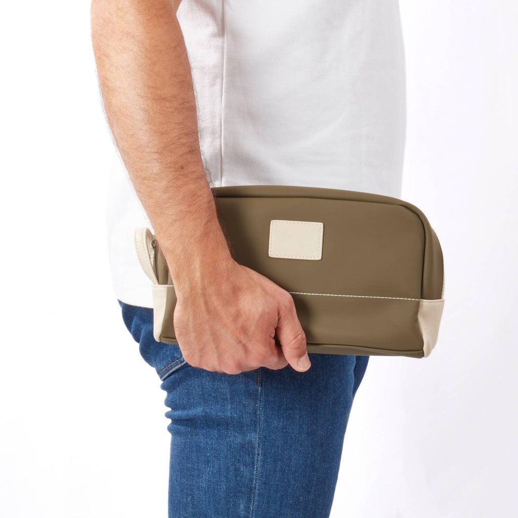 Glasgow Toiletry Bag: Green