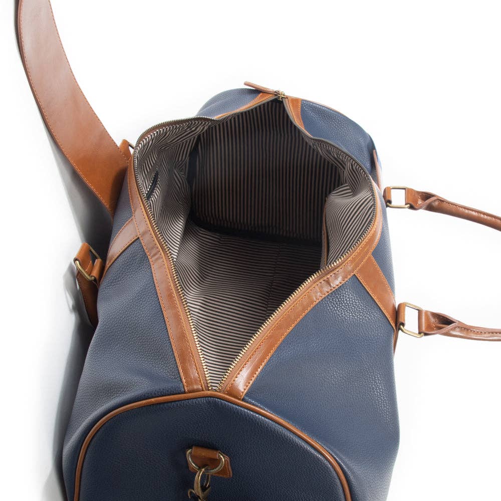 The Oxford Duffel Bag: Chocolate Brown-3317