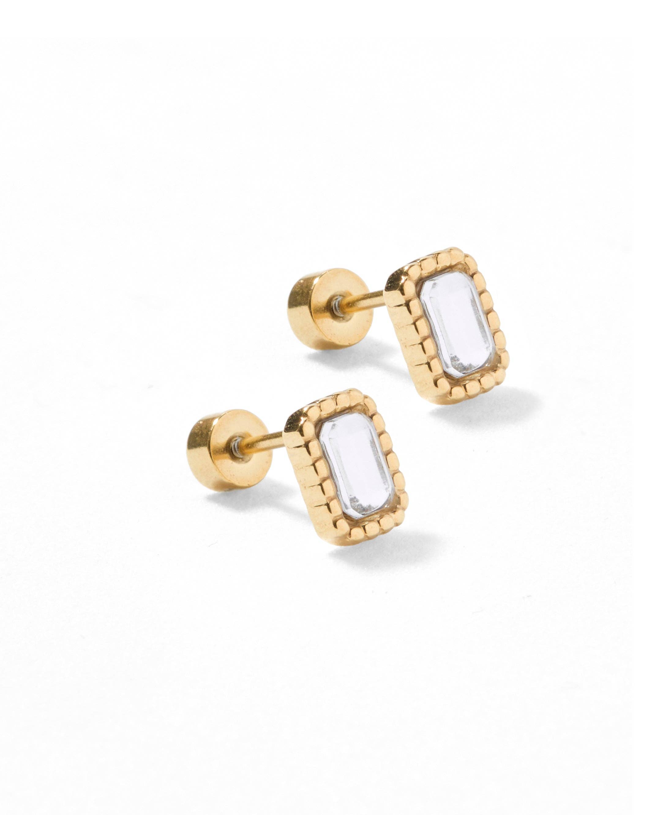 Madison Screwback Stud Earrings