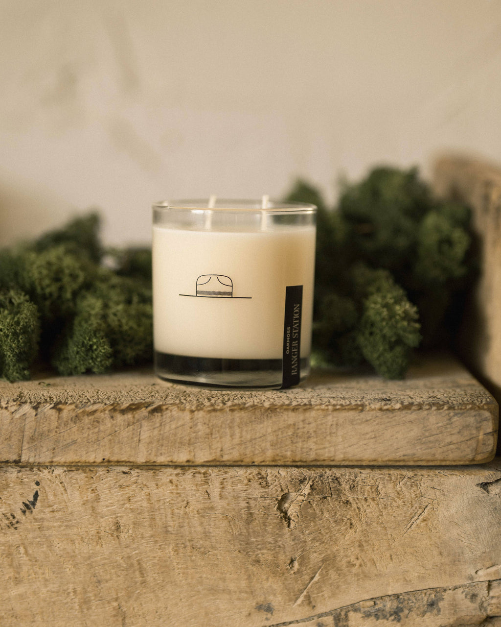 OAKMOSS CANDLE | 11 oz Rocks Glass
