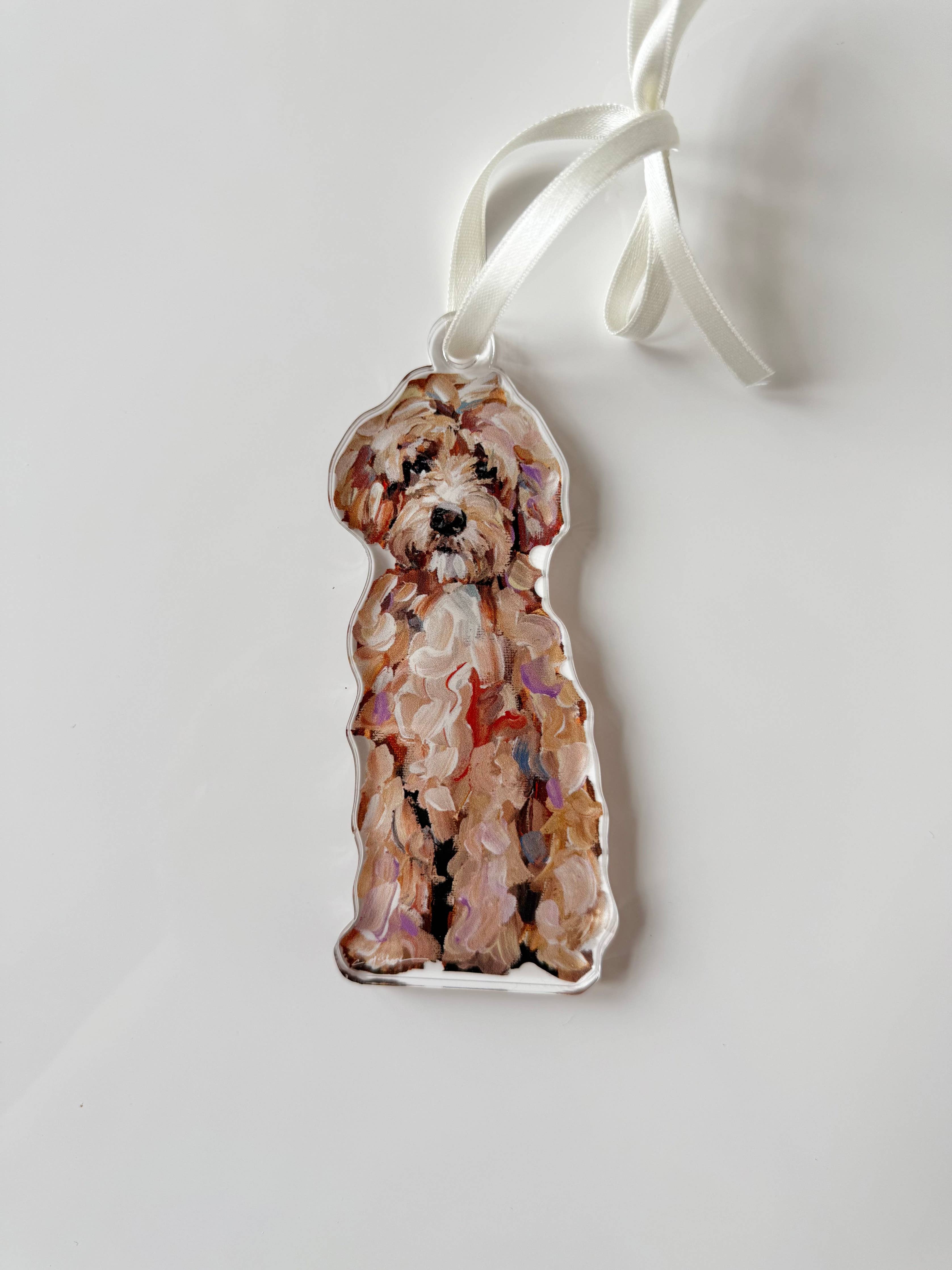 "Goldendoodle Classic" ornament: Ornament
