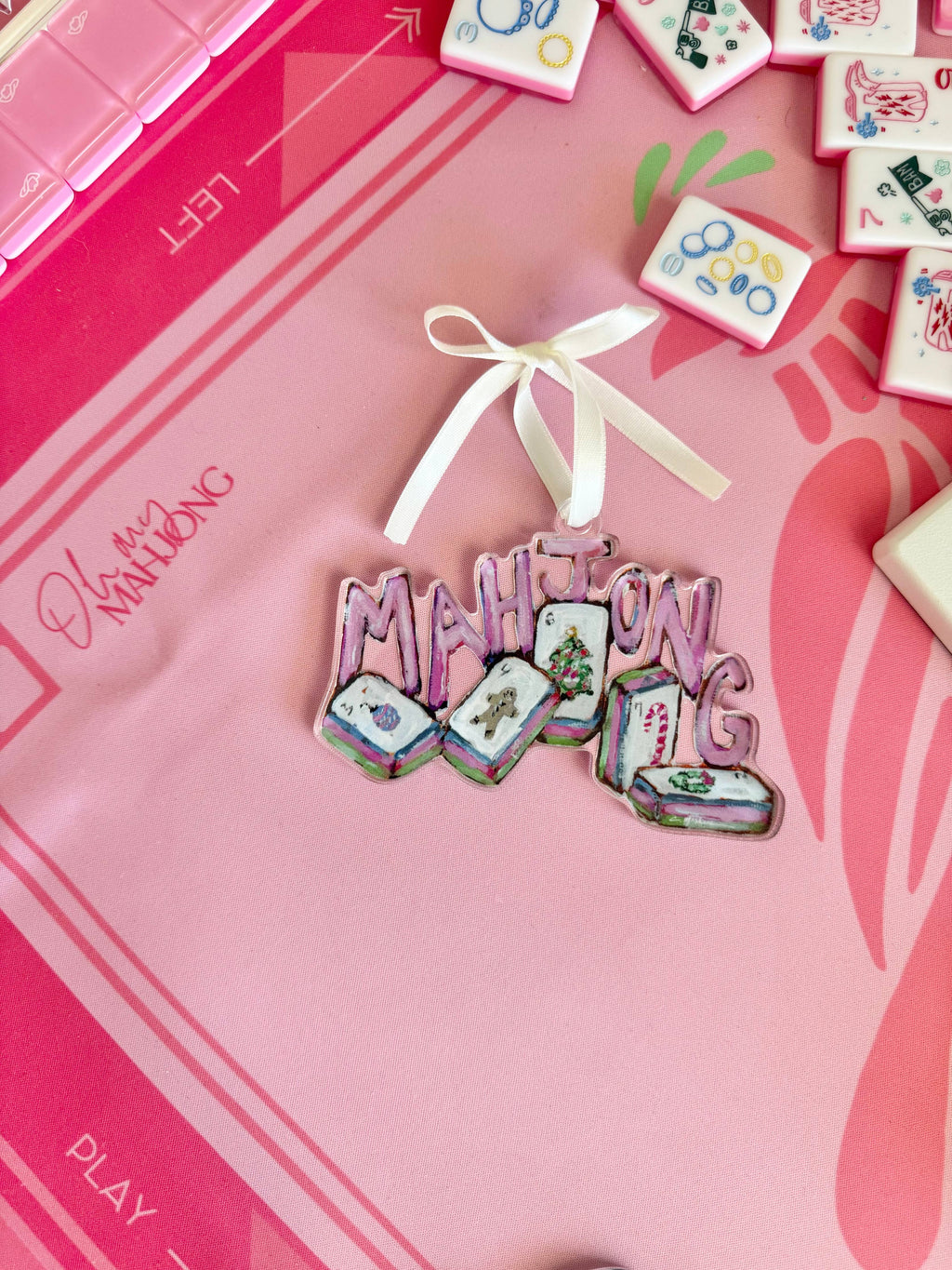 "Mahjong Christmas" ornament