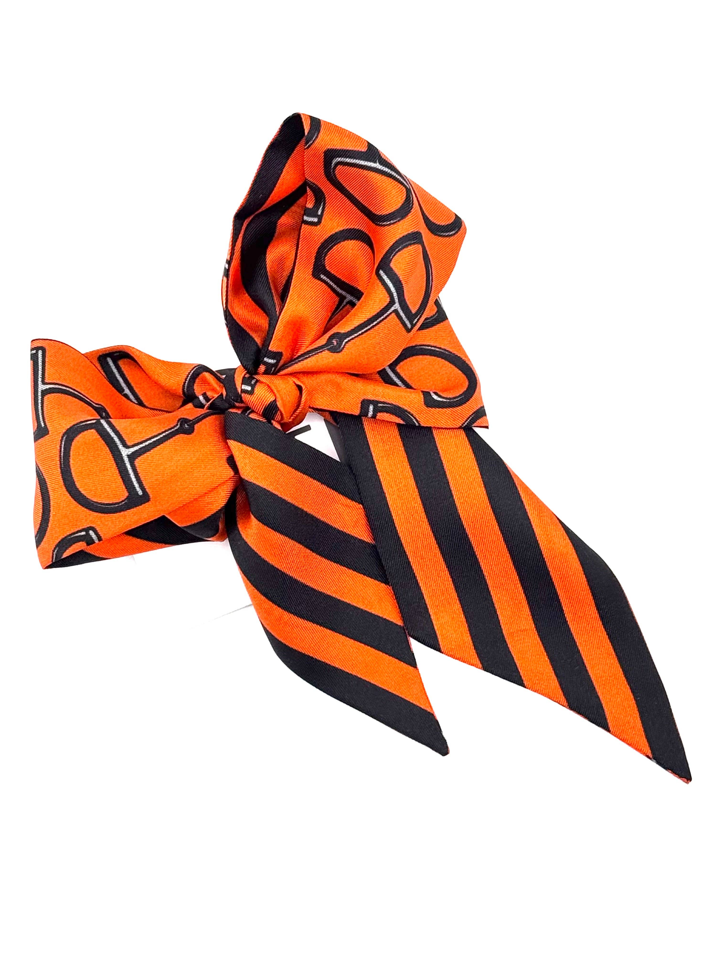 The  Gameday Signature Scarf - Orange And Black