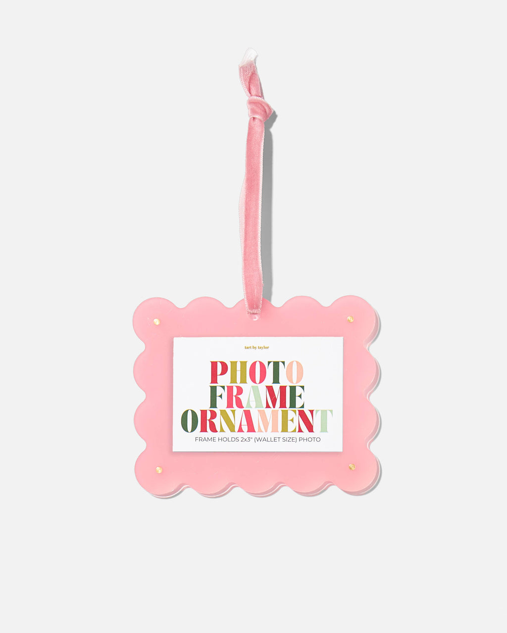 Light Pink Frame Ornament
