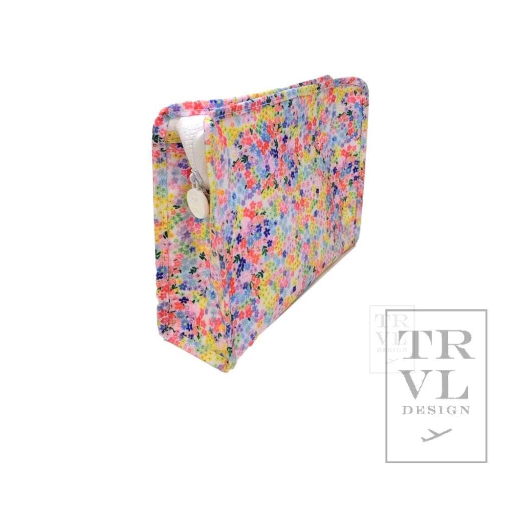 Meadow Floral Zip TRVL Roadie- Large