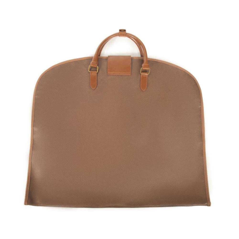 The Oxford Garment Bag: Chocolate Brown-3323