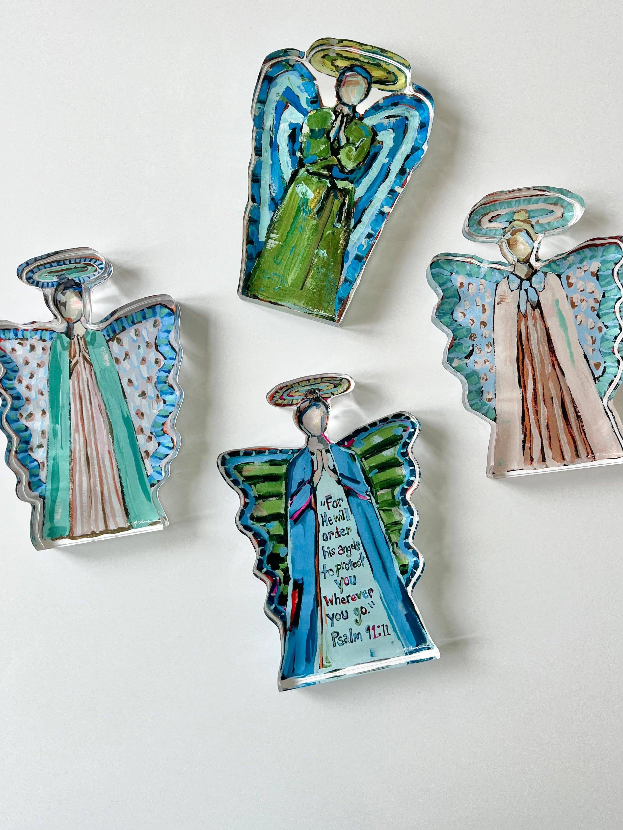 Heavenly Angel II Acrylic Large Shelfie