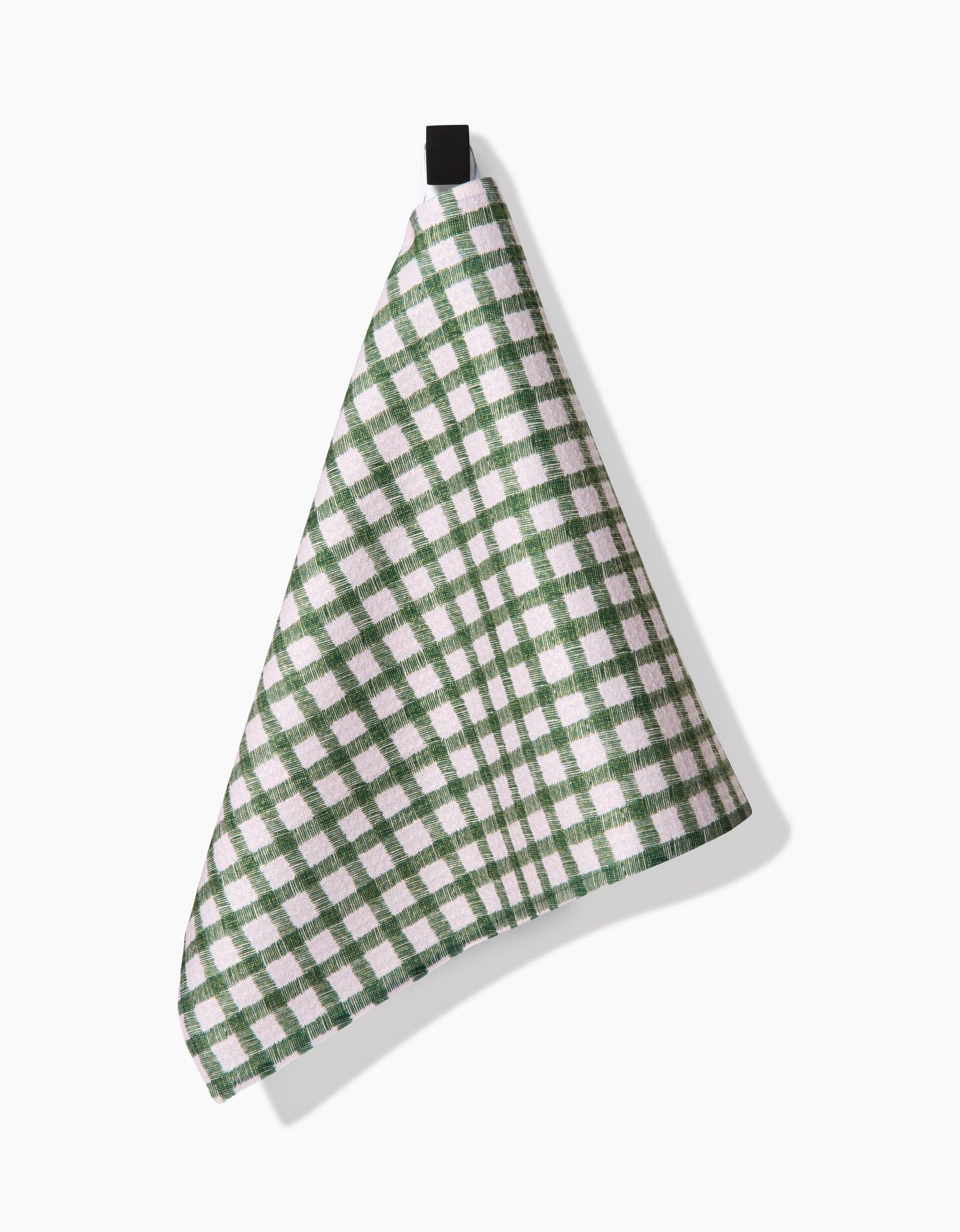 Fireside Plaid Green Bar Towel - Thumbnail 2