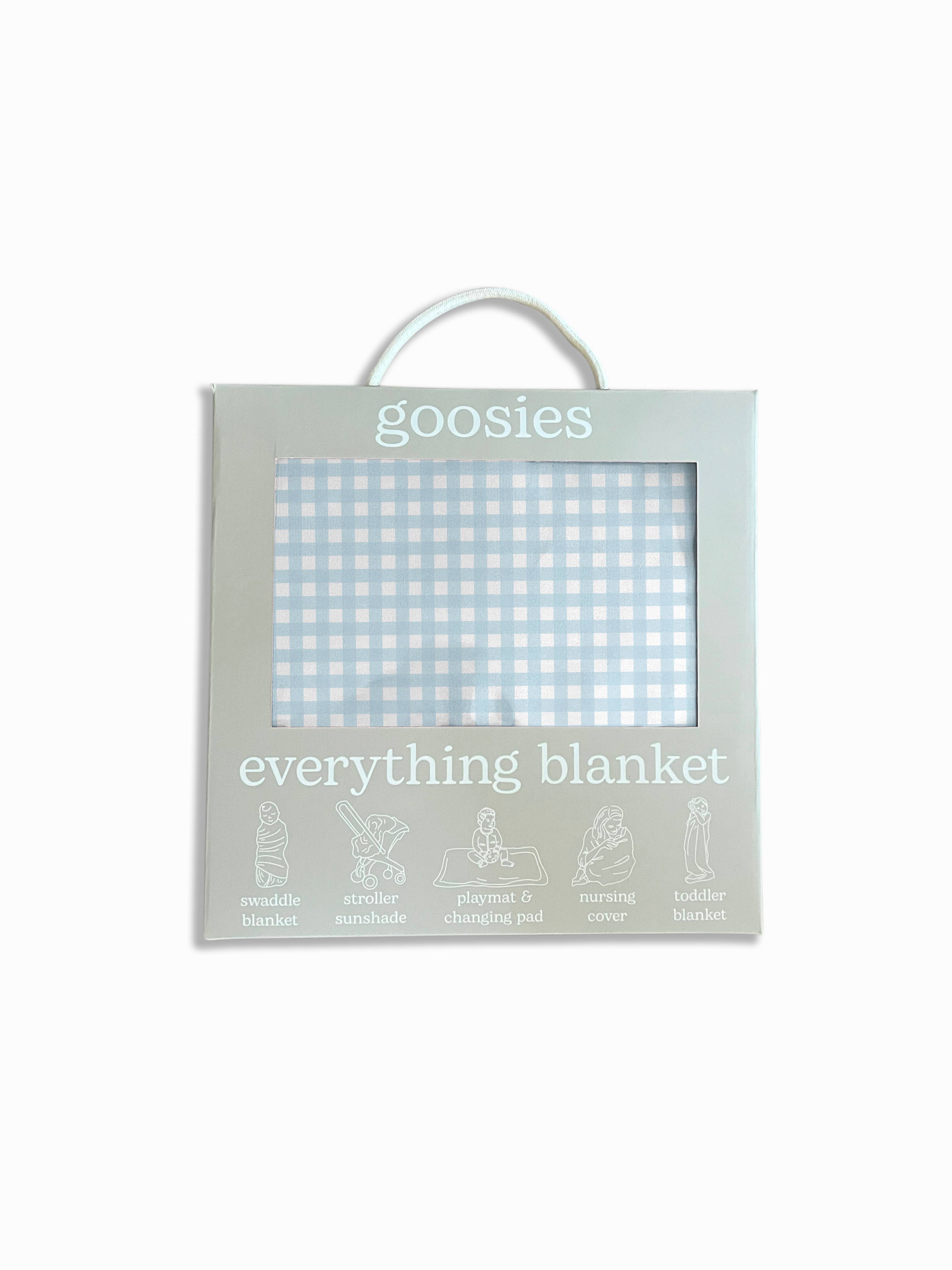 Everything Blanket | Blue Gingham