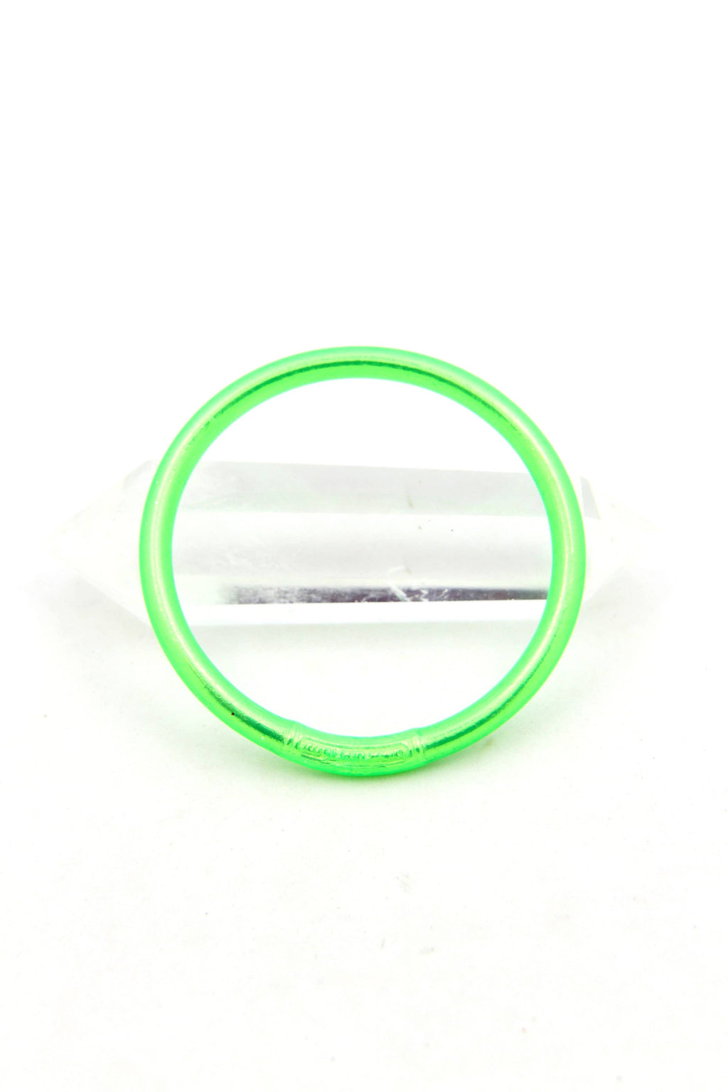 Single Rainbow Thai Buddhist Temple Bracelet Bangle / Bubblegum