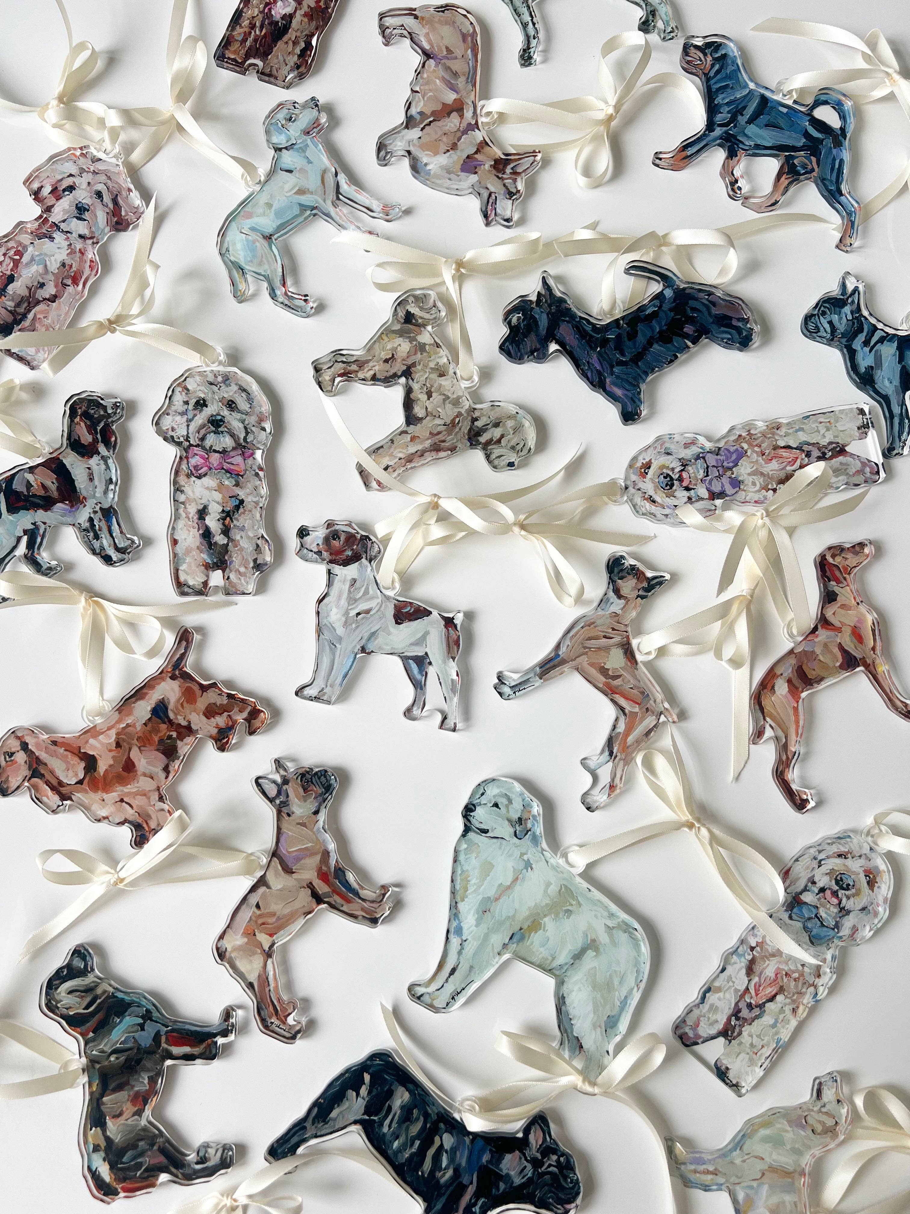 "Dachshund Abstract" ornament