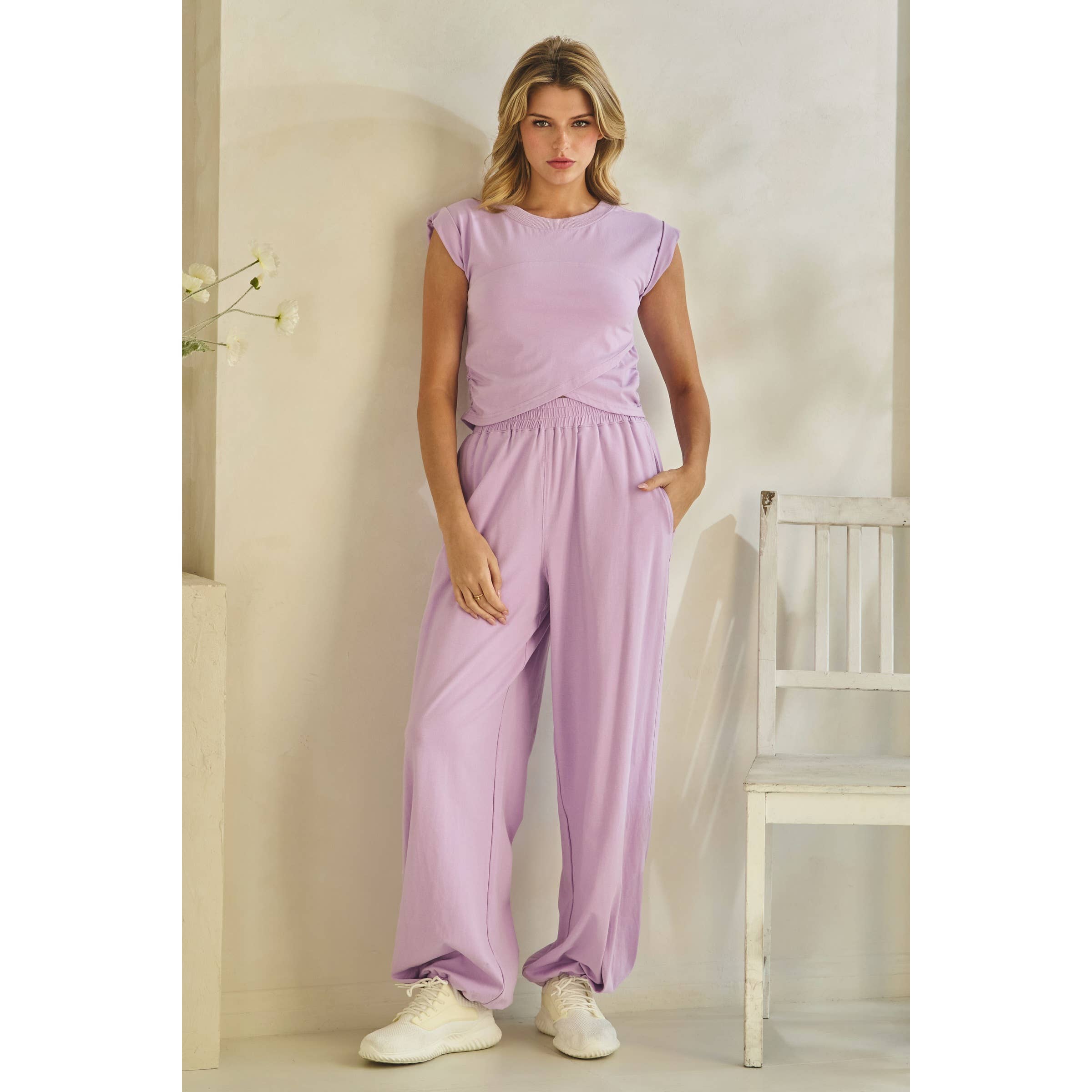 Sky Drift Lounge Set | Lilac