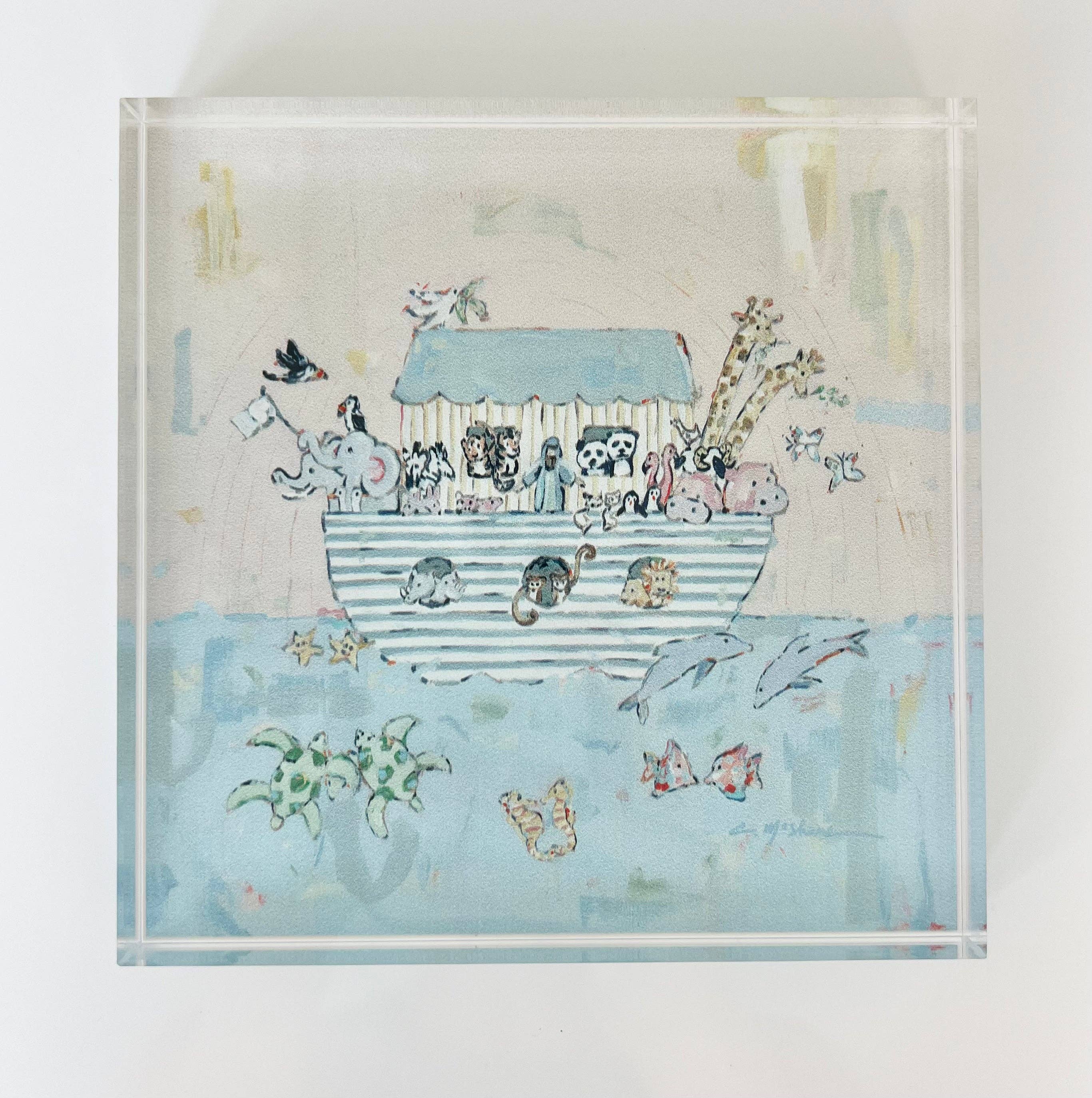 Noah's Ark V Acrylic Block