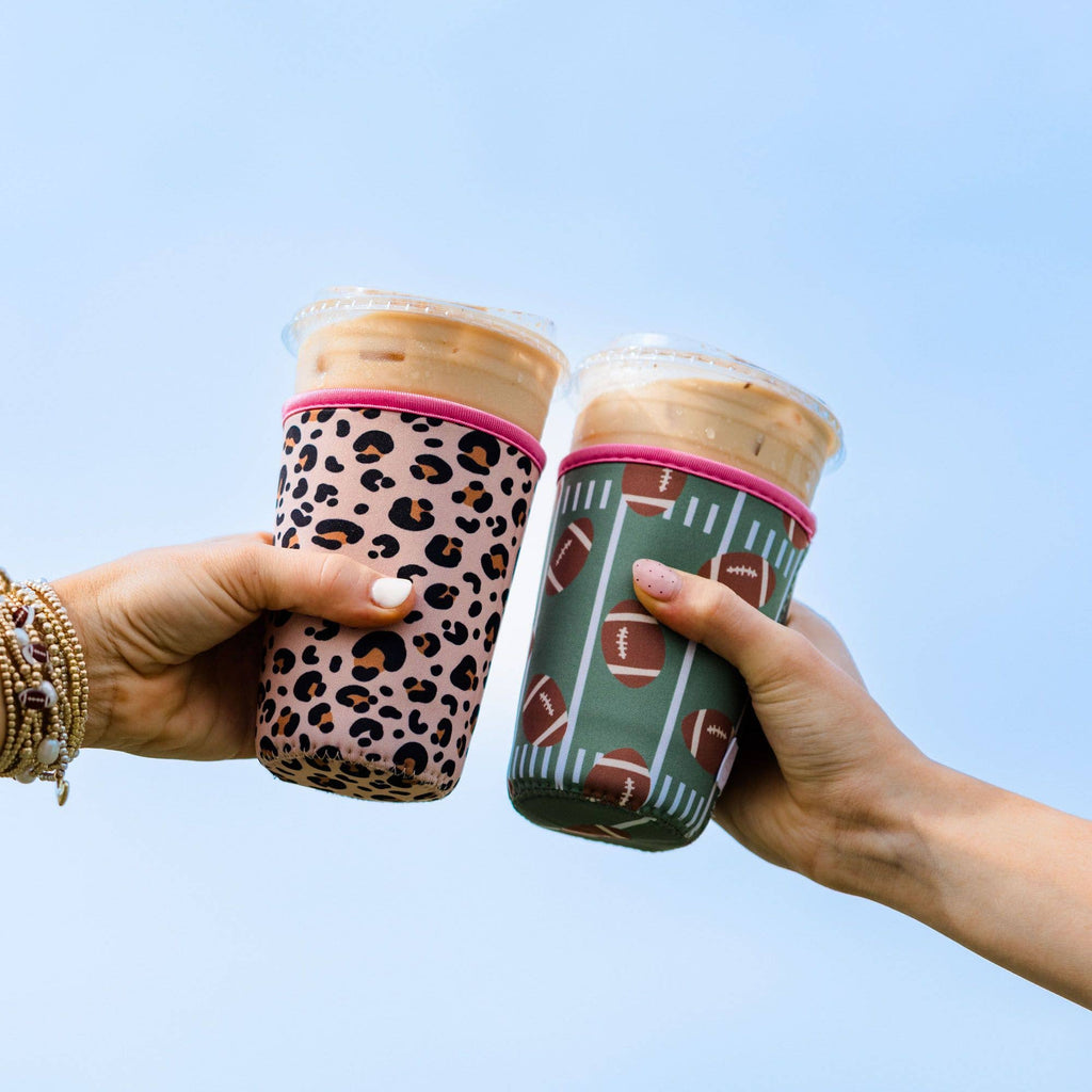 Leopard Print Drink Sleeve | Medium