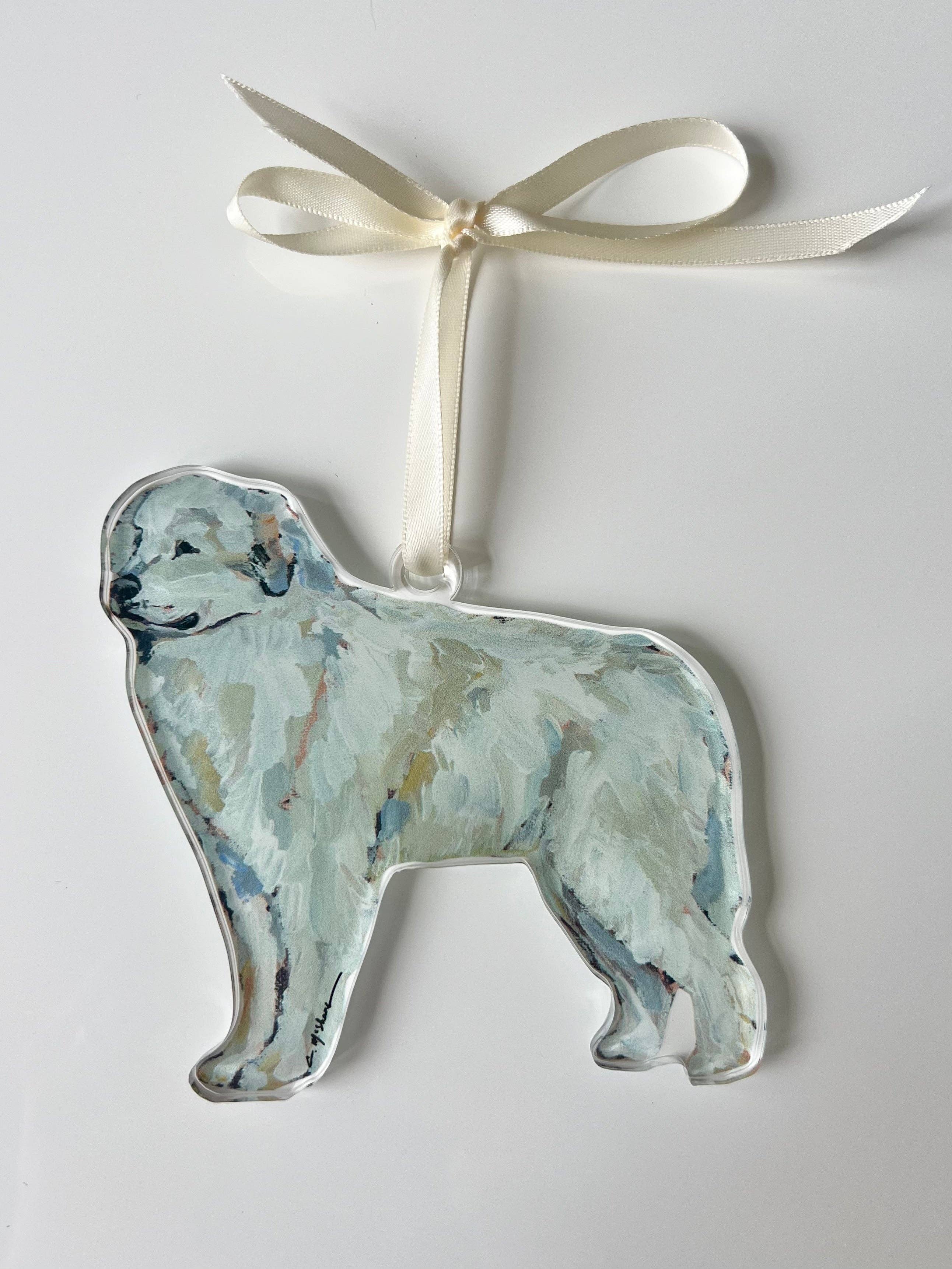 Great White Pyrenese Ornament