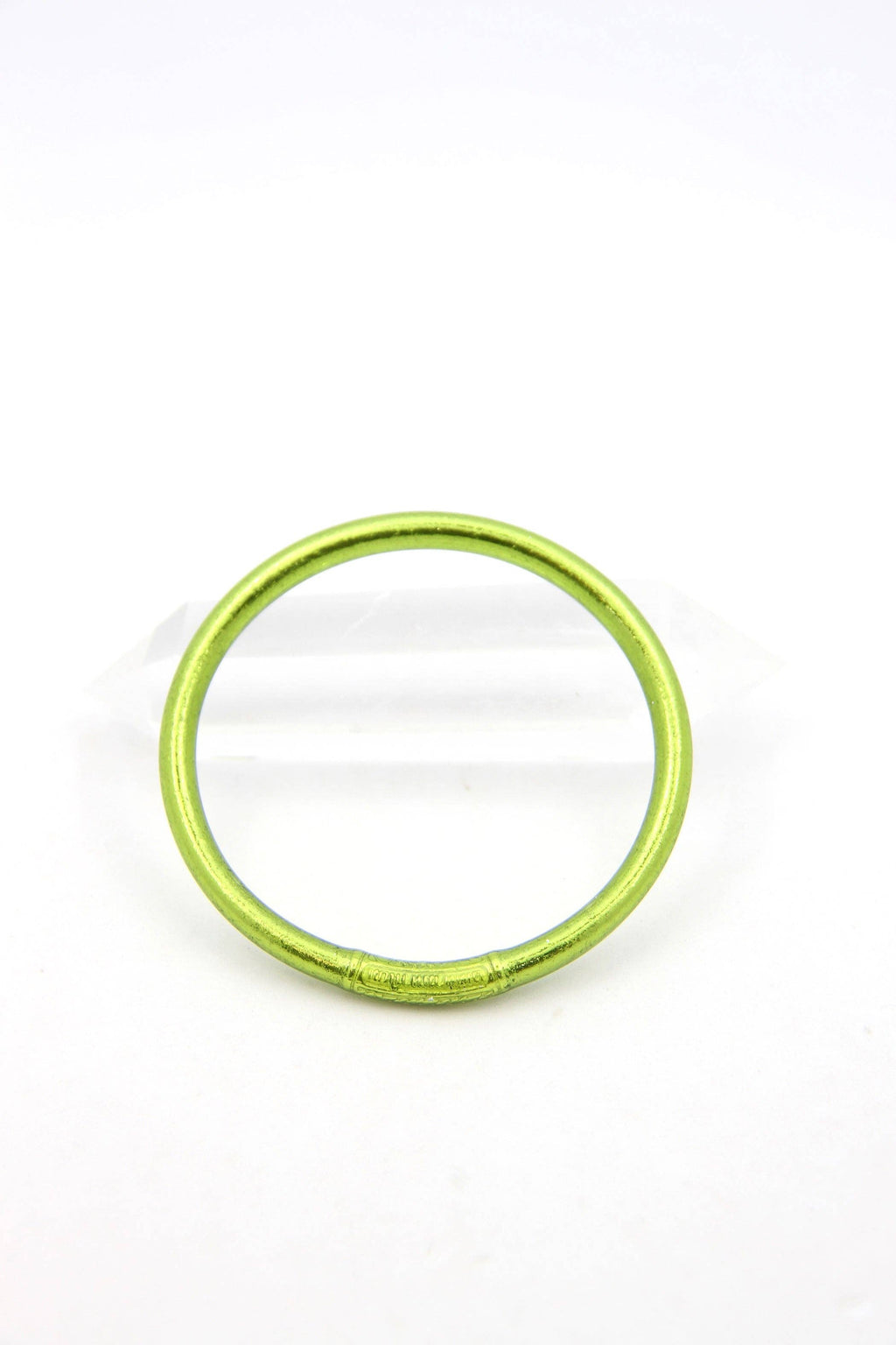 Single Rainbow Thai Buddhist Temple Bracelet Bangle / Bubblegum