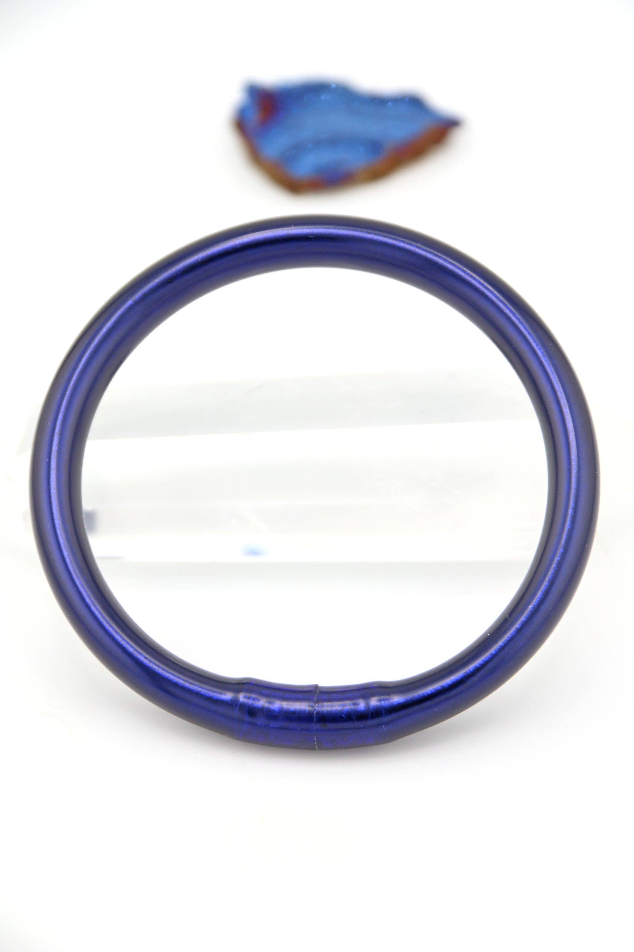 Luxe Thai Buddhist Temple Bangle / Red Poppy