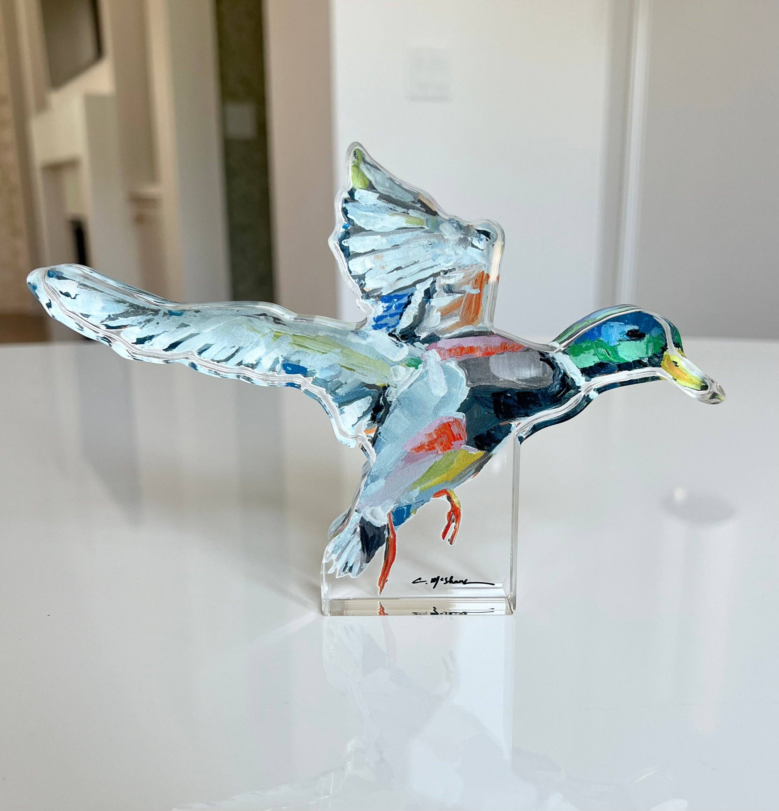 Take Flight Mallard Acrylic Shelfie