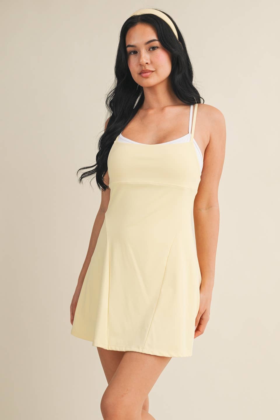 Double Layered Dress | Hot Pink