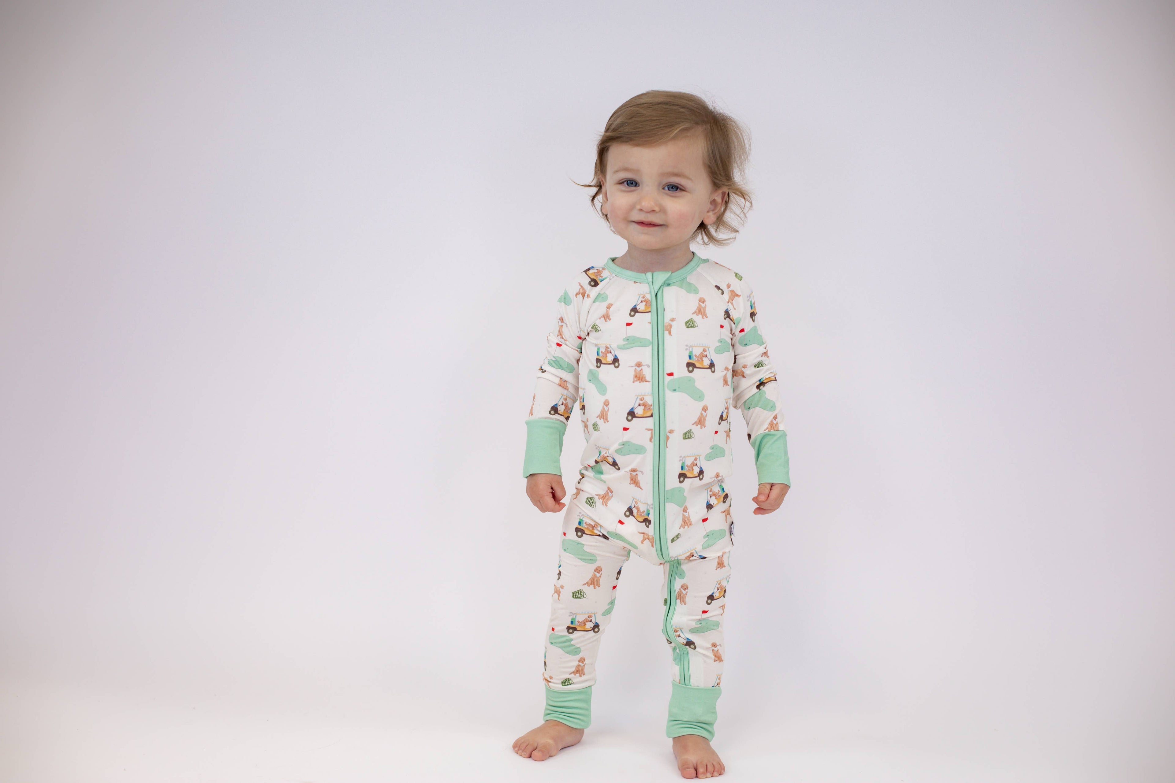 Convertible Zip Sleep Romper | Barks & Birdies