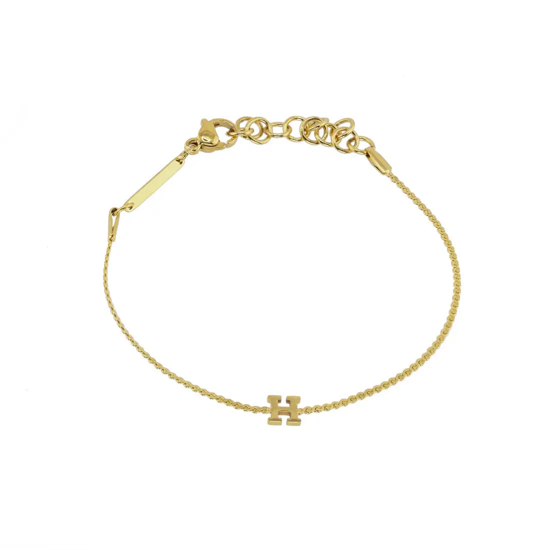 Waterproof Dainty Initial Bracelets