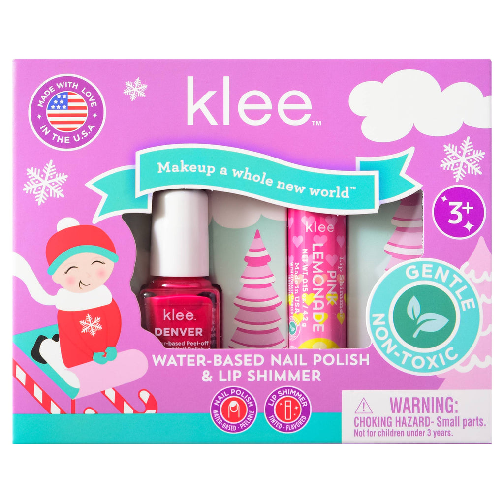 NEW!! Angels' Skates - Water-Based Nail Polish Lip Shimmer: Angels' Skates