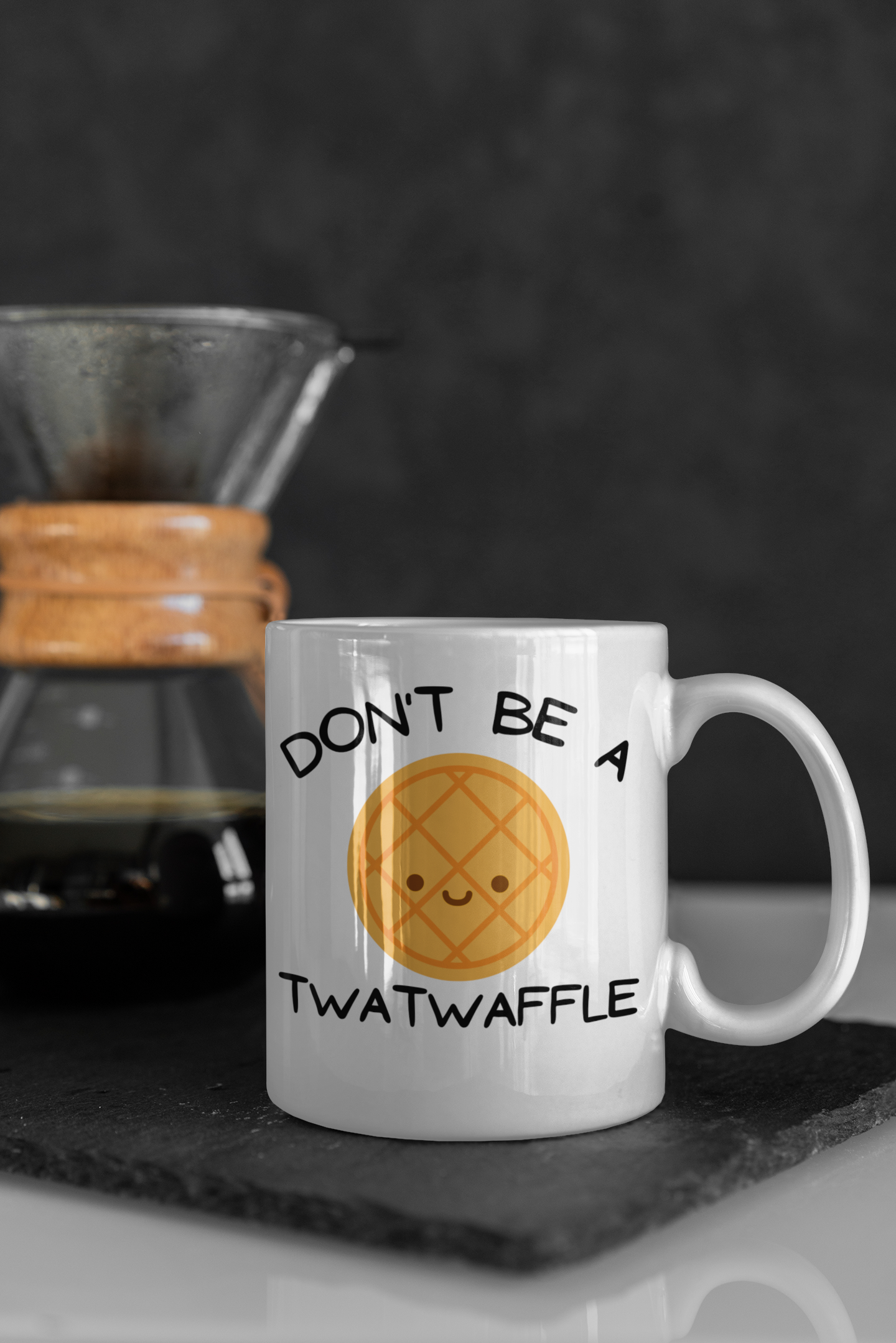 Don't Be a T***waffle 11 oz. White Mug