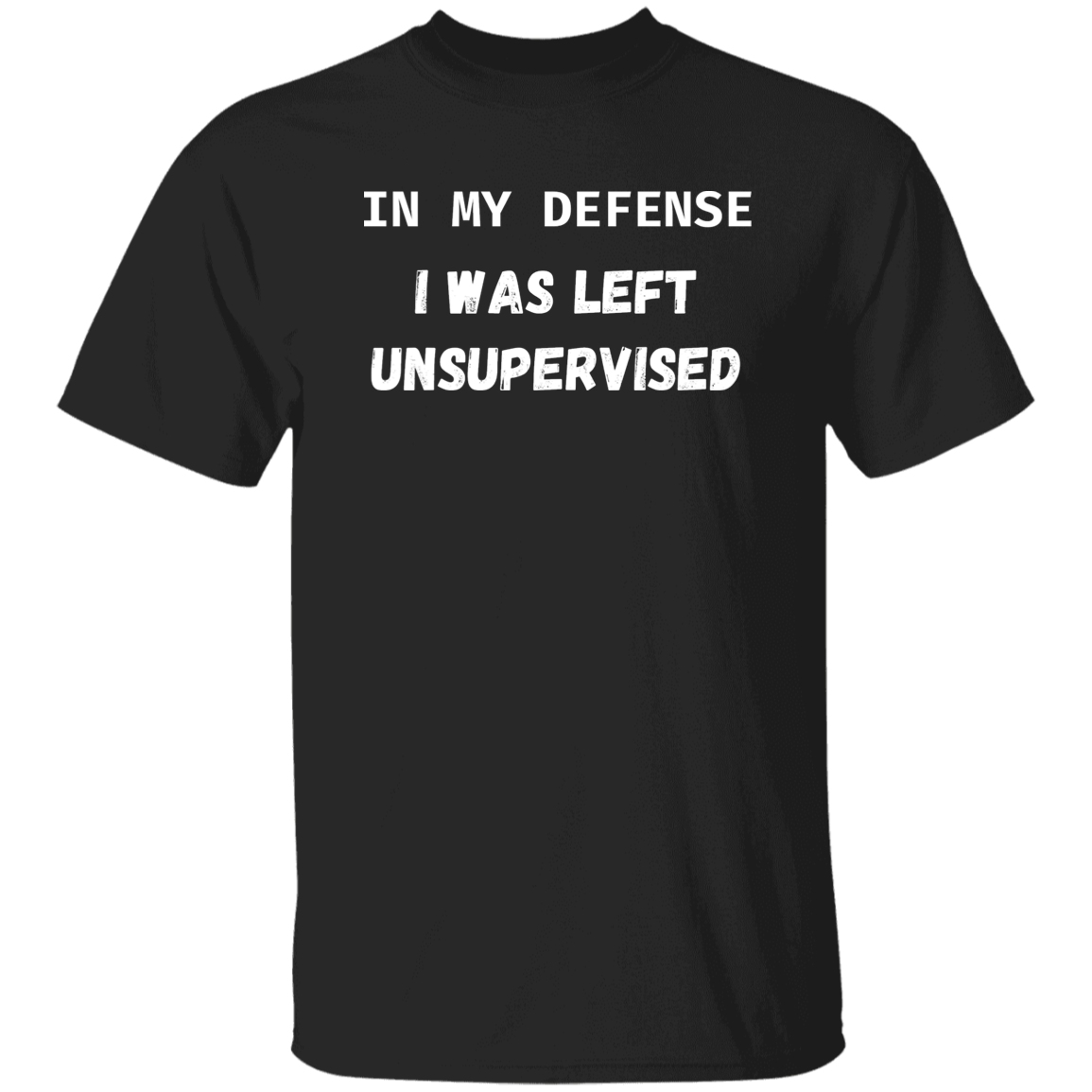 Unsupervised 5.3 oz. T-Shirt white print