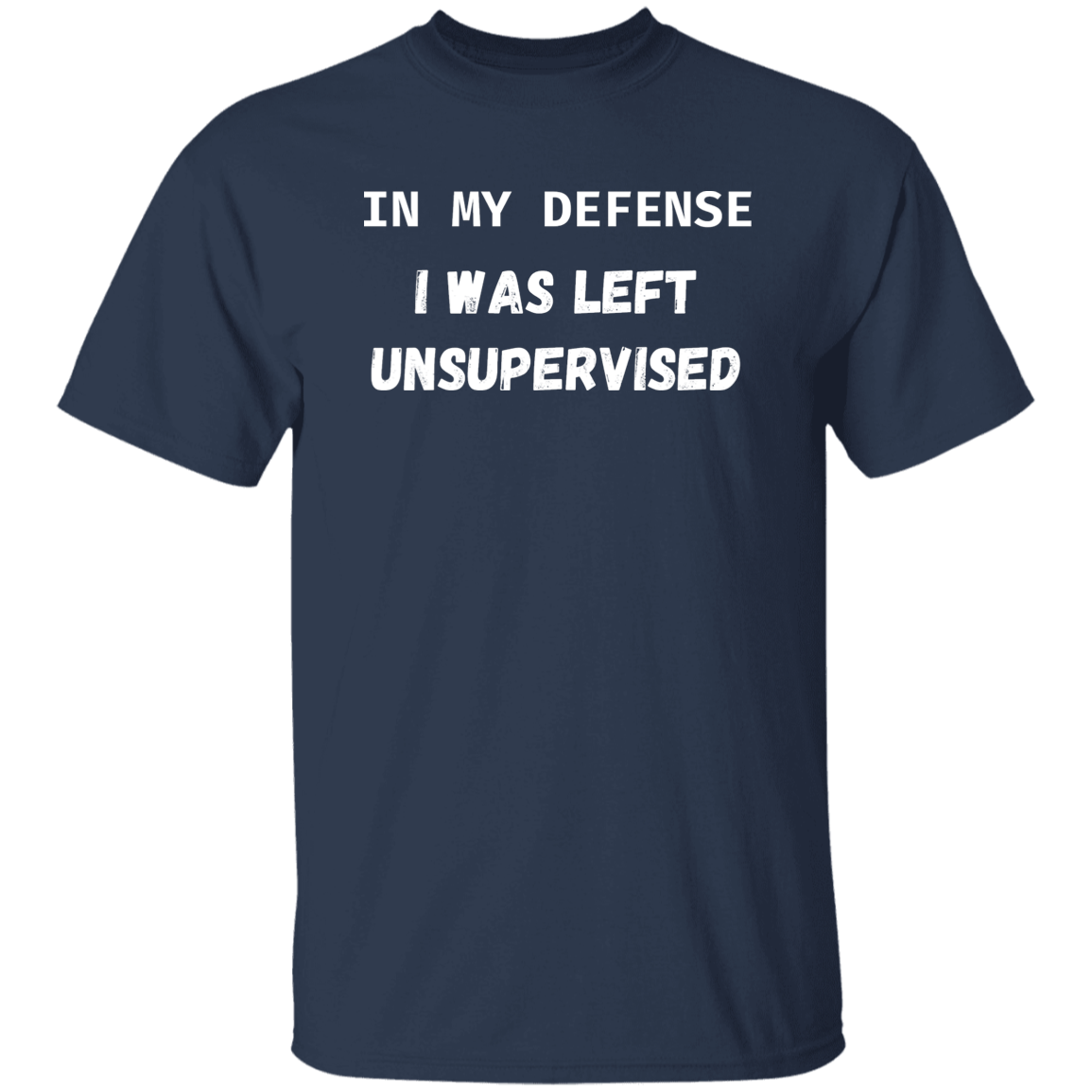 Unsupervised 5.3 oz. T-Shirt white print