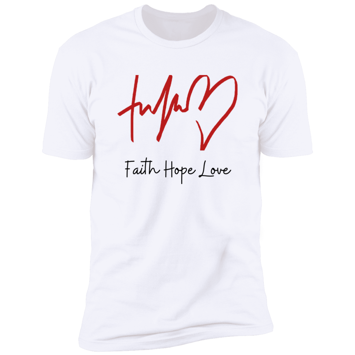 Faith Hope Love Premium Short Sleeve Tee (Closeout) dark print