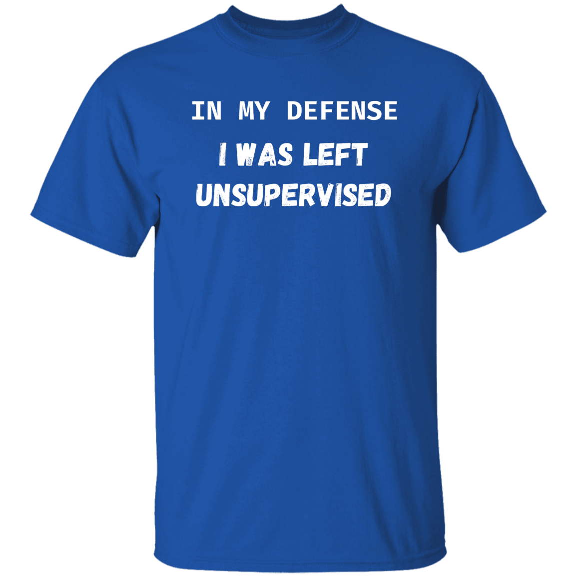 Unsupervised 5.3 oz. T-Shirt white print