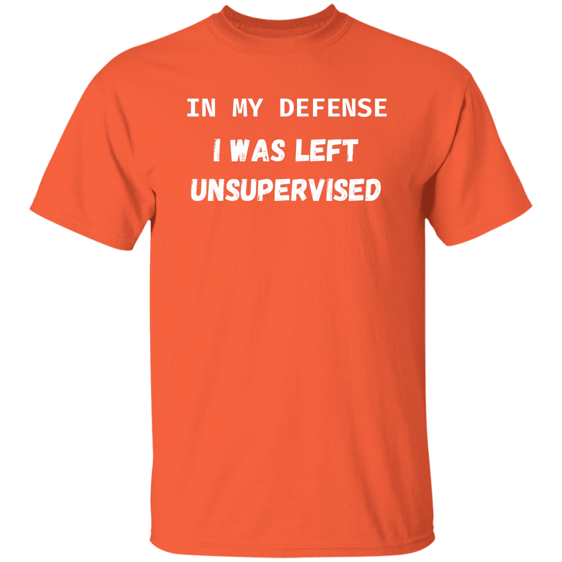 Unsupervised 5.3 oz. T-Shirt white print