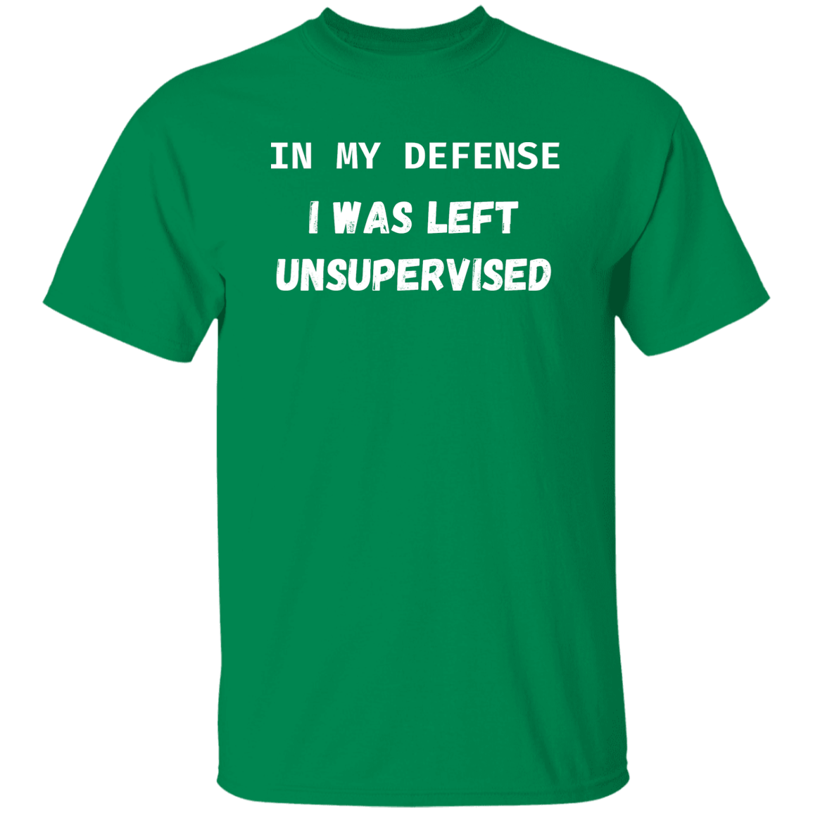 Unsupervised 5.3 oz. T-Shirt white print