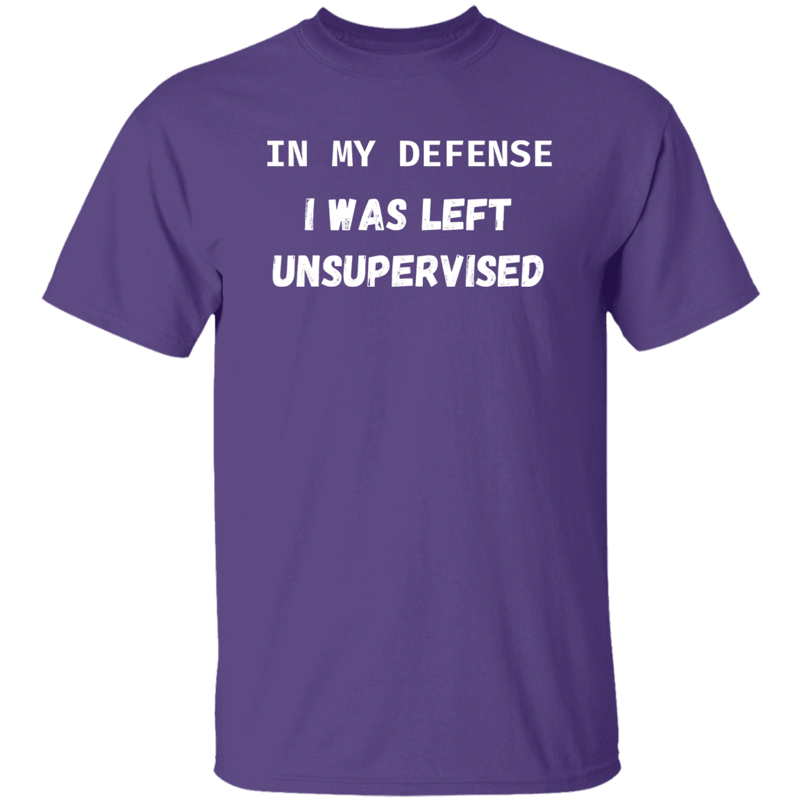 Unsupervised 5.3 oz. T-Shirt white print