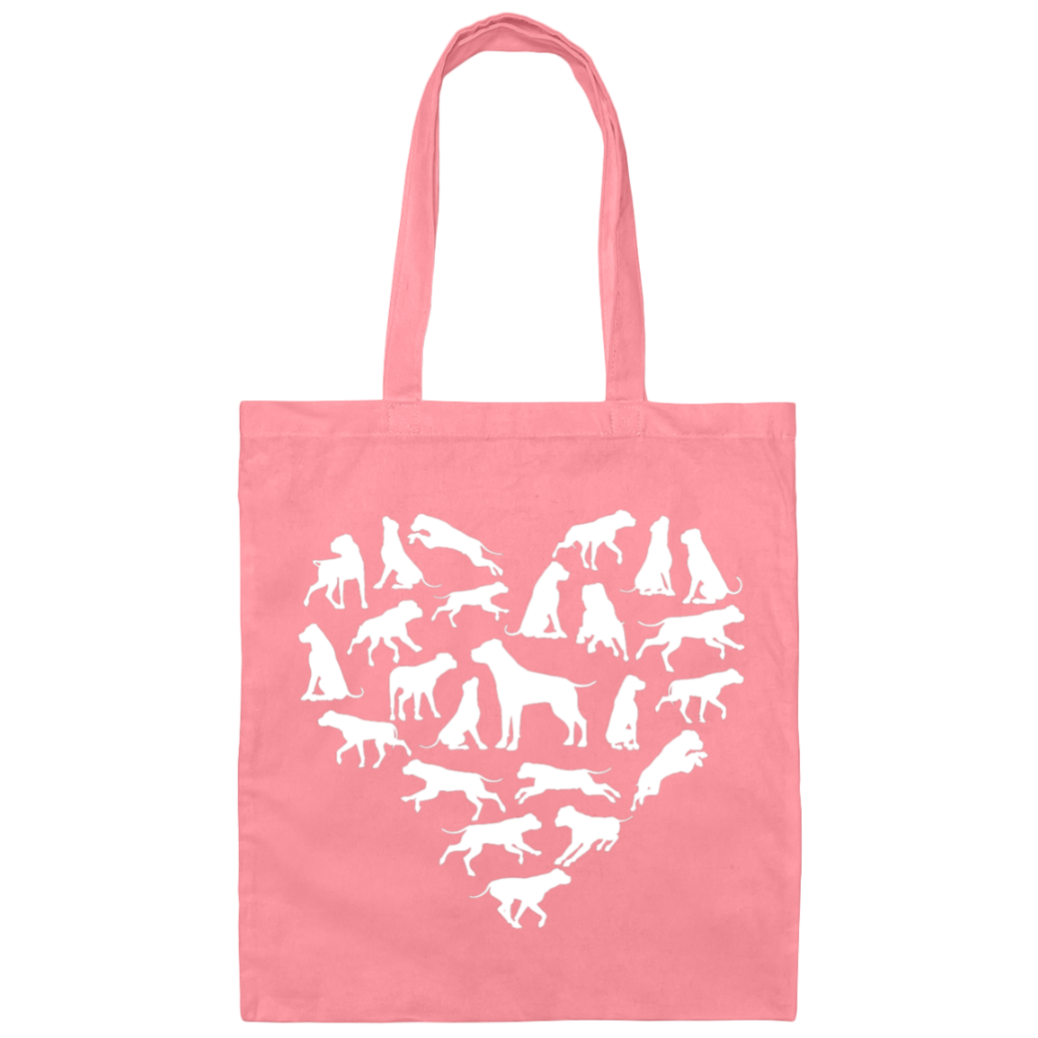 Love All Dogs Canvas Tote Bag
