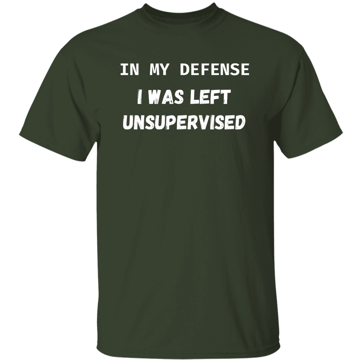 Unsupervised 5.3 oz. T-Shirt white print