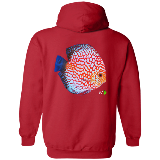 Discus Zip Up Hooded Sweatshirt