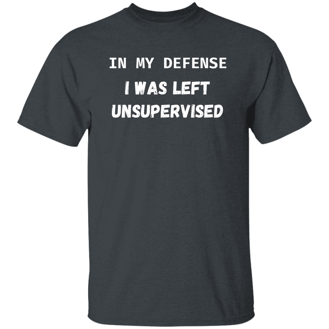 Unsupervised 5.3 oz. T-Shirt white print