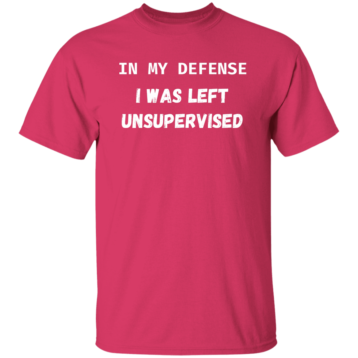 Unsupervised 5.3 oz. T-Shirt white print