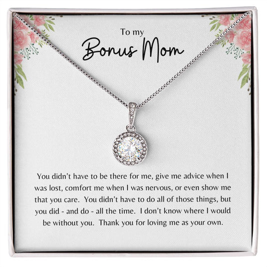 To my Bonus Mom Eternal Hope Necklace