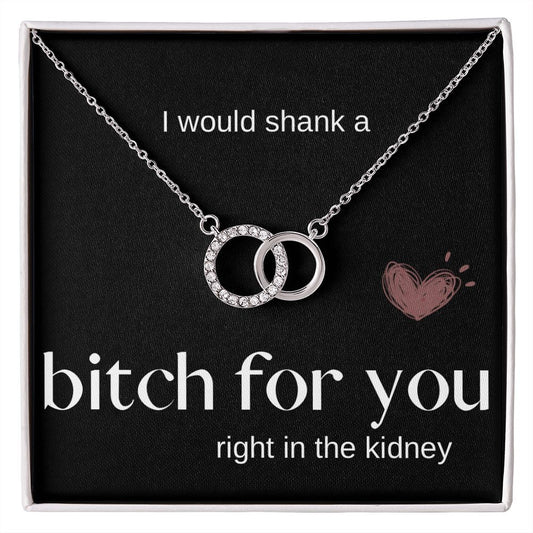 I would… Perfect Pair Necklace dark design