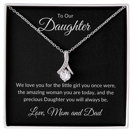 To our Daughter Alluring Beauty necklace amazing woman design