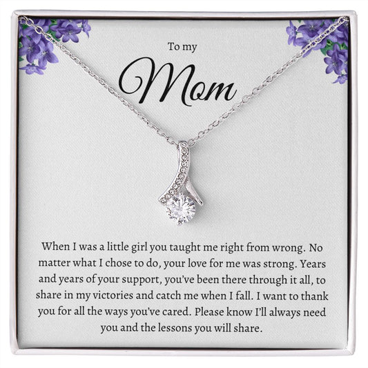 To my Mom from Daughter Alluring Beauty Necklace design 3